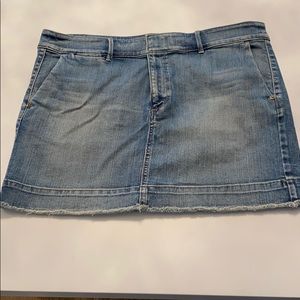 Loft Denim Jean Skirt